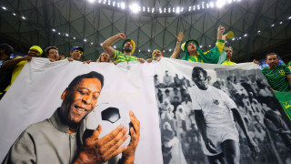 Краля на футбола Пеле поздрави Неймар за изравняването на дългогодишния