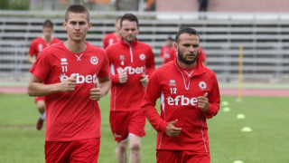 Отборът на ЦСКА 1948 направи първа тренировка по време на