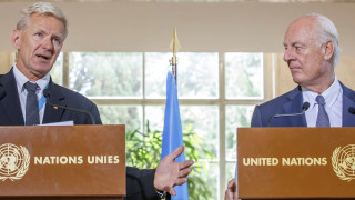 ООН се надява на мирни преговори в Сирия през октомври или ноември
