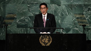 Японският премиер Фумио Кишида осъди анексирането на части от Украйна