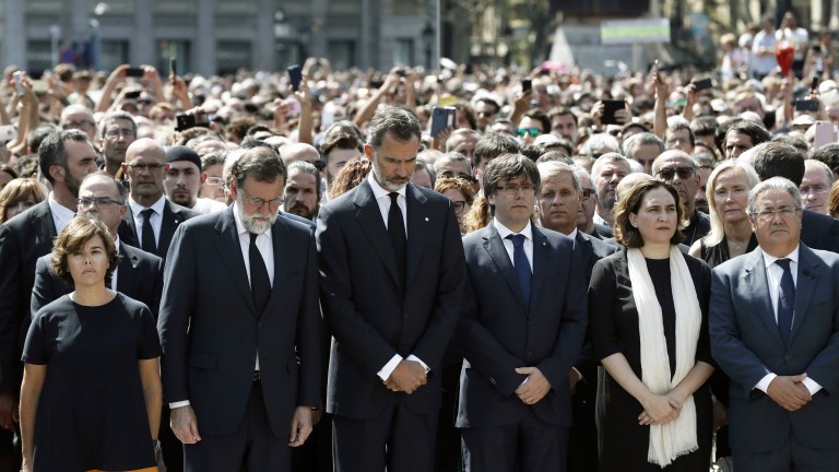 Вълна от съпричастност заля Европа след терора в Барселона