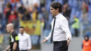 Наставникът на Лацио Симоне Индзаги изглежда се намира в доста