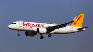Турската нискотарифна авиокомпания Pegasus Airlines отново ще извършва директни полети