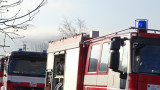 Пожар гори в сграда в центъра на София