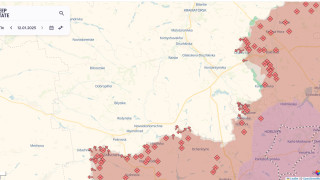 Украинският мониторингов проект DeepState обнови картата която чертае от началото