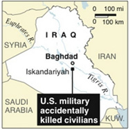 US-военни убиха 9 цивилни иракчани
