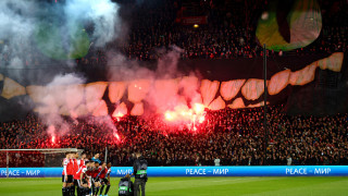 Фейенорд приема Славия Прага в първи 1 4 финален мач от Лигата