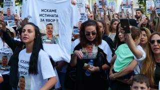 Протест във Варна след смъртта на Явор Георгиев