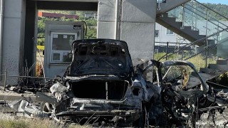 Шофьор загина на Околовръстното в София колата му изгоря Инцидентът