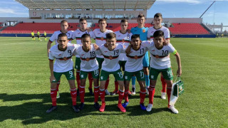 Националният отбор на България по футбол до 17 години направи