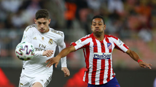 Реал Мадрид 0 0 Атлетико Мадрид 90′ Започва първото