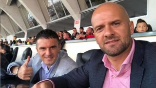 Бившият защитник на ЦСКА Славко Матич изгледа на живо дербито