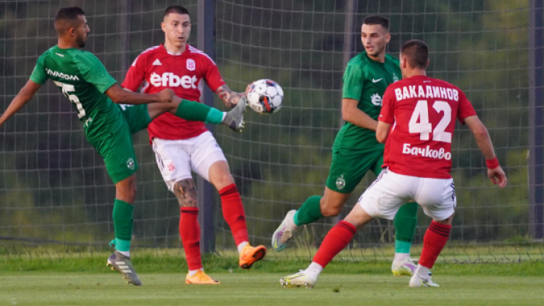 Дубълът на Лудогорец и Струмска слава не се победиха
