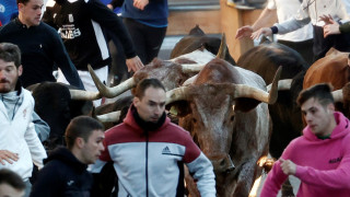 55-годишен почина, прободен на фестивал за бягане с бикове в Испания