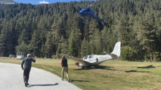 Премахнаха авариралия през юни самолет в Пирин