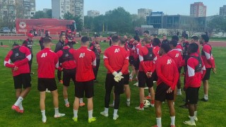 ЦСКА проведе последната си пълноценна тренировка преди утрешния финал за