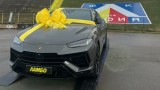 Lamborghini Urus S засия на стадиона по време на Левски – Арда