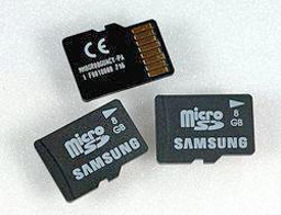 Samsung представи 8GB microSD карта за мобилни телефони