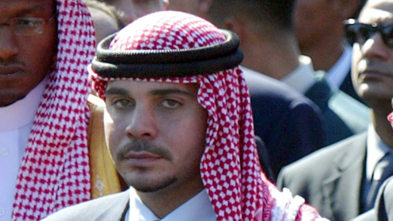 Бившият престолонаследник на Йордания - принц Хамза бин Хюсеин, е