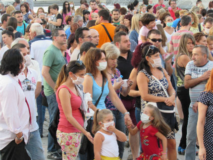 500 души събра протестът срещу замърсяването на Русе 