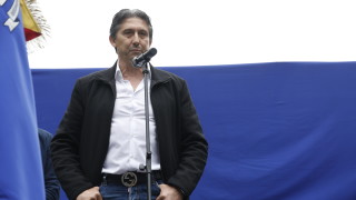 Изпълнителният директор на Левски Даниел Боримиров застана пред медиите на