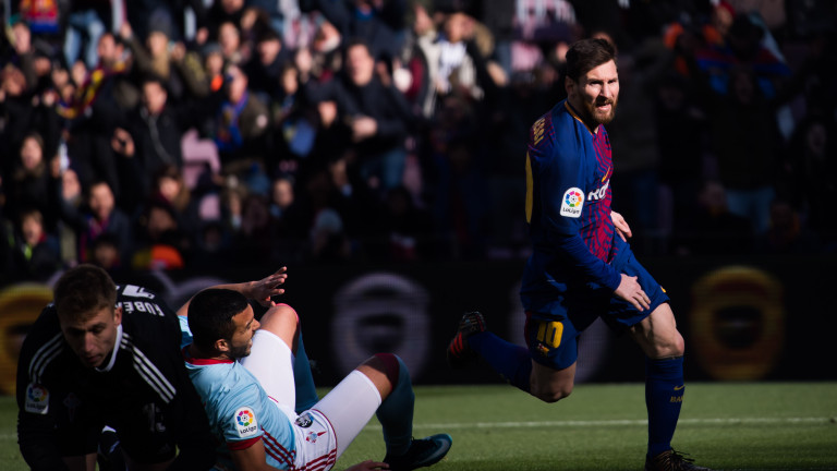 Звездата на Барселона и световния футбол - Лионел Меси, е