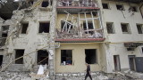  Ракета удари жилищна постройка в Харков 
