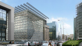 Сградата на Европейския съвет в която се провеждат срещите на