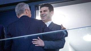 Президентът на Българския футболен съюз Георги Иванов беше официален гост