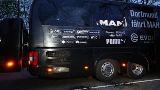 Автобусът на Борусия изпочупен, безспорно става дума за умишлено нападение (СНИМКИ)