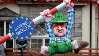 Карикатурите, които няма да видите на карнавал в Дюселдорф