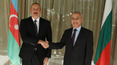 Гълъб Донев се похвали на Илхам Алиев за труда на кабинета си по интерконектора
