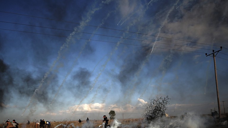 Военновъздушните сили на Израел бомбардирха шест цели на групировката Хамас