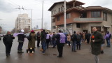 С бойки песни шофьори в градския транспорт на София изпратиха своя делегация при кмета