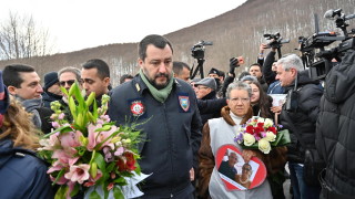 Италианският вицепремиер Матео Салвини продължавайки войната на думи между Рим