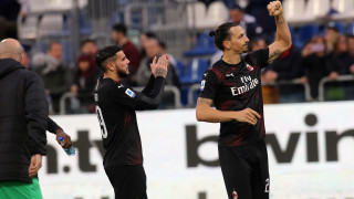 Милан стартира преговори със звездата си Златан Ибрахимович за продължаване