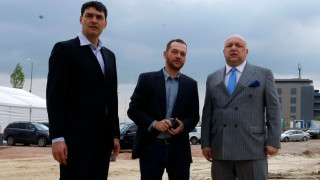 Министърът на младежта и спорта Красен Кралев посети строежа на