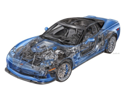 Corvette ZR1 - суперспортен автомобл
