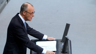 Германският канцлер Фридрих Мерц заяви в Бундестага че руският президент