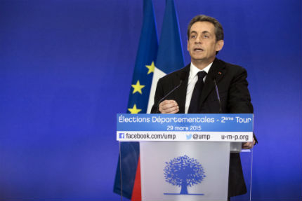 Партията на Саркози печели местния вот във Франция