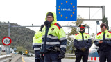 Френската полиция изтласка каталунски сепаратисти от границата с Испания