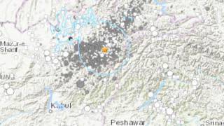 Силно земетресение с магнитуд 5 7 по Рихтер удари границата между
