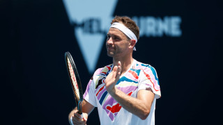 Григор Димитров се класира за втория кръг на Откритото първенство