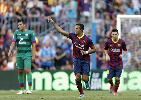 Барса пак смачка Леванте 