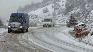 Снежна блокада в Гърция