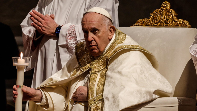 Папа Франциск каза в петък, че не вижда край на войната