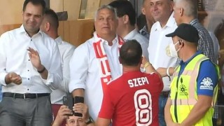 Президентът на Унгария Виктор Орбан е очакван на стадион Васил