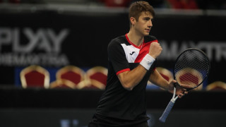 Българският национал за Купа Дейвис Александър Донски отпадна в първия