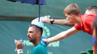 Втората ракета на България в мъжкия тенис Димитър Кузманов отпадна