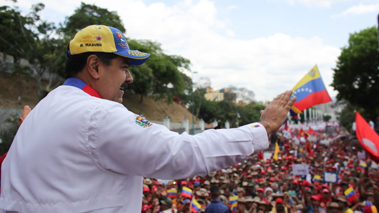 Президентът на Венецуела Николас Мадуро обвини САЩ и лидера на